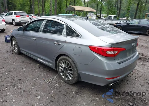2015 Hyundai Sonata Limited from USA, damaged, VIN 5NPE34AF0FH235341
